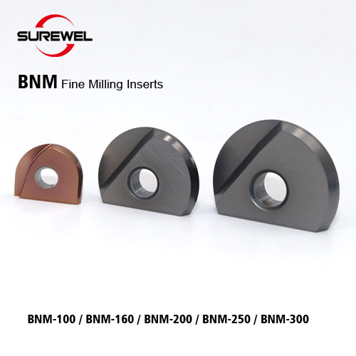 BNM Carbide Alloy CNC Milling Ball Head BNM Series Semi-circular Inserts