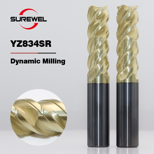 Carbide End Mill High Speed Dynamic Milling Tool 