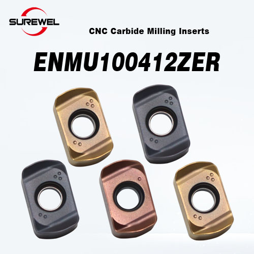 ENMU100412ZER Fast feed milling cutter inserts