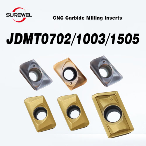 JDMT070204 Fast feed milling cutter inserts