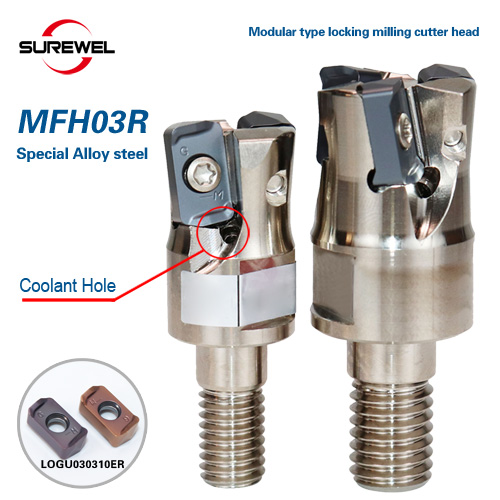 MFH03R Modular Type Screwed Connection Milling Cutter