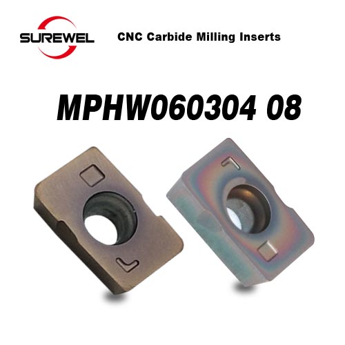 MPHW060304ZEL MPHW060308ZEL Milling cutter inserts