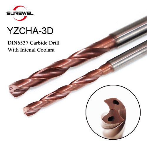 Solid Carbide Drill 3D Dia.3.0-20mm