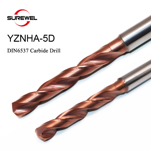 Solid Carbide Drill 5D Dia.3.0-20mm
