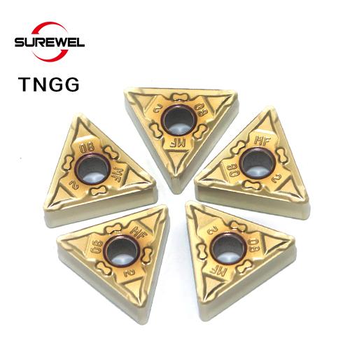 TNGG160404 TNGG160408 Titanium alloy stainless steel turning tool inserts