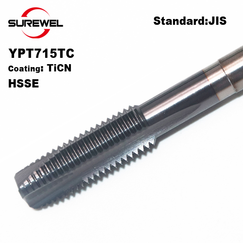 YP715T HSSE TiCN Coating Spiral Point Taps