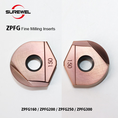 ZPFG Carbide Alloy CNC Milling Ball Head BNM Series Semi-circular Inserts